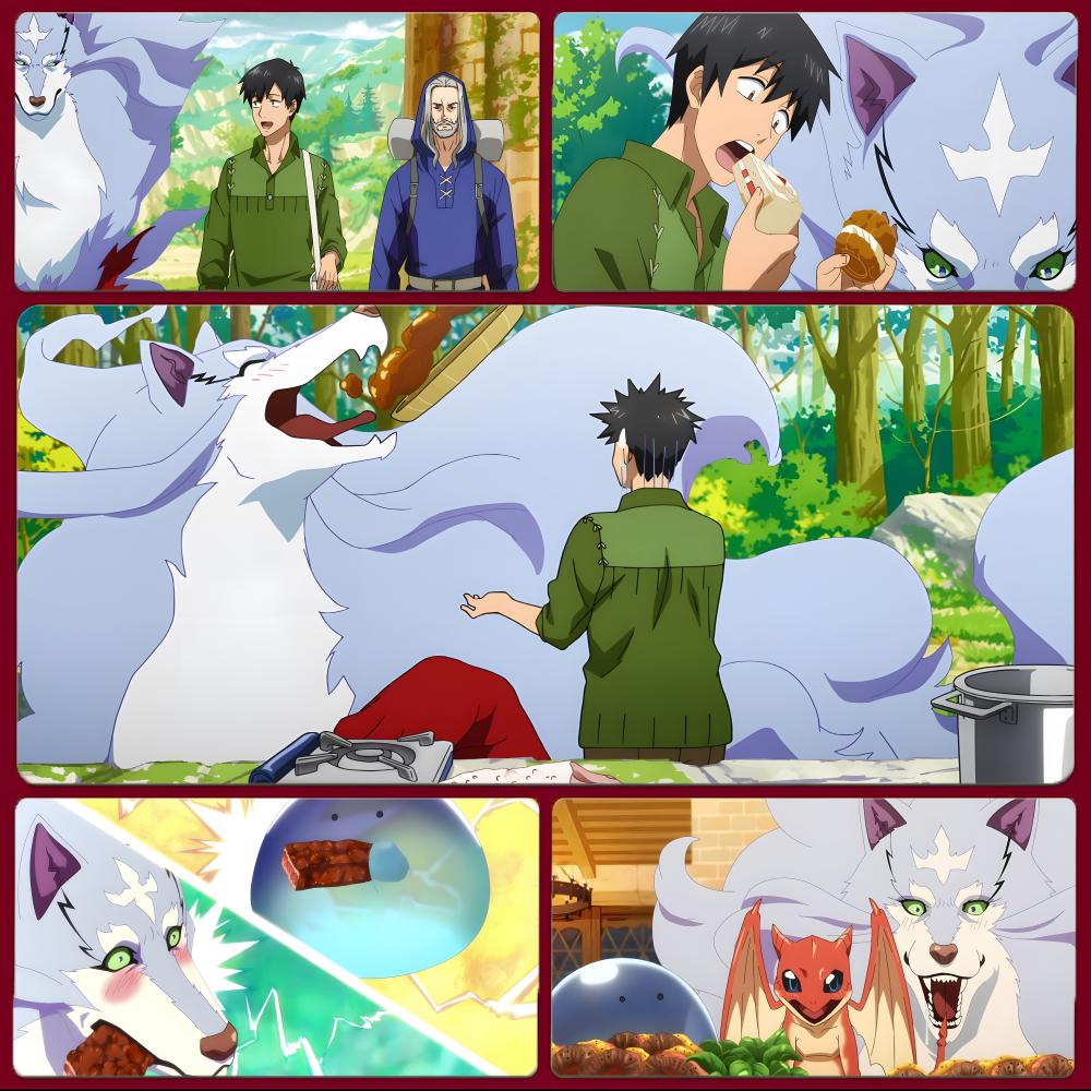 Campfire Cooking With My Absurd Skill - Campfire Cooking in Another World with