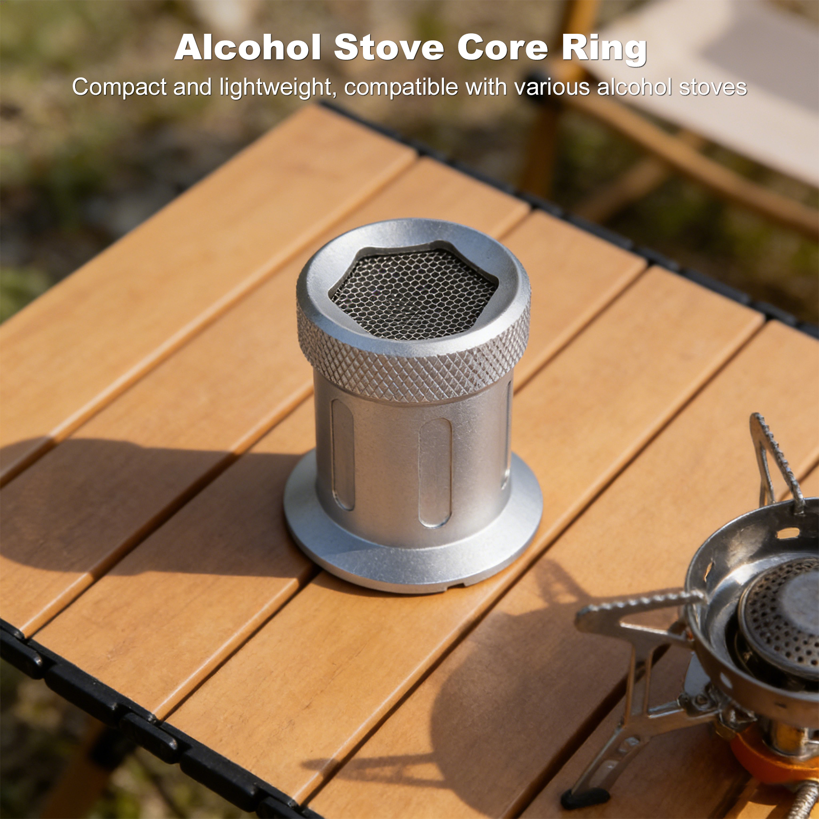 Camping Cooking Ring - Alcohols Stove Burners Cores Flexible Backpacking