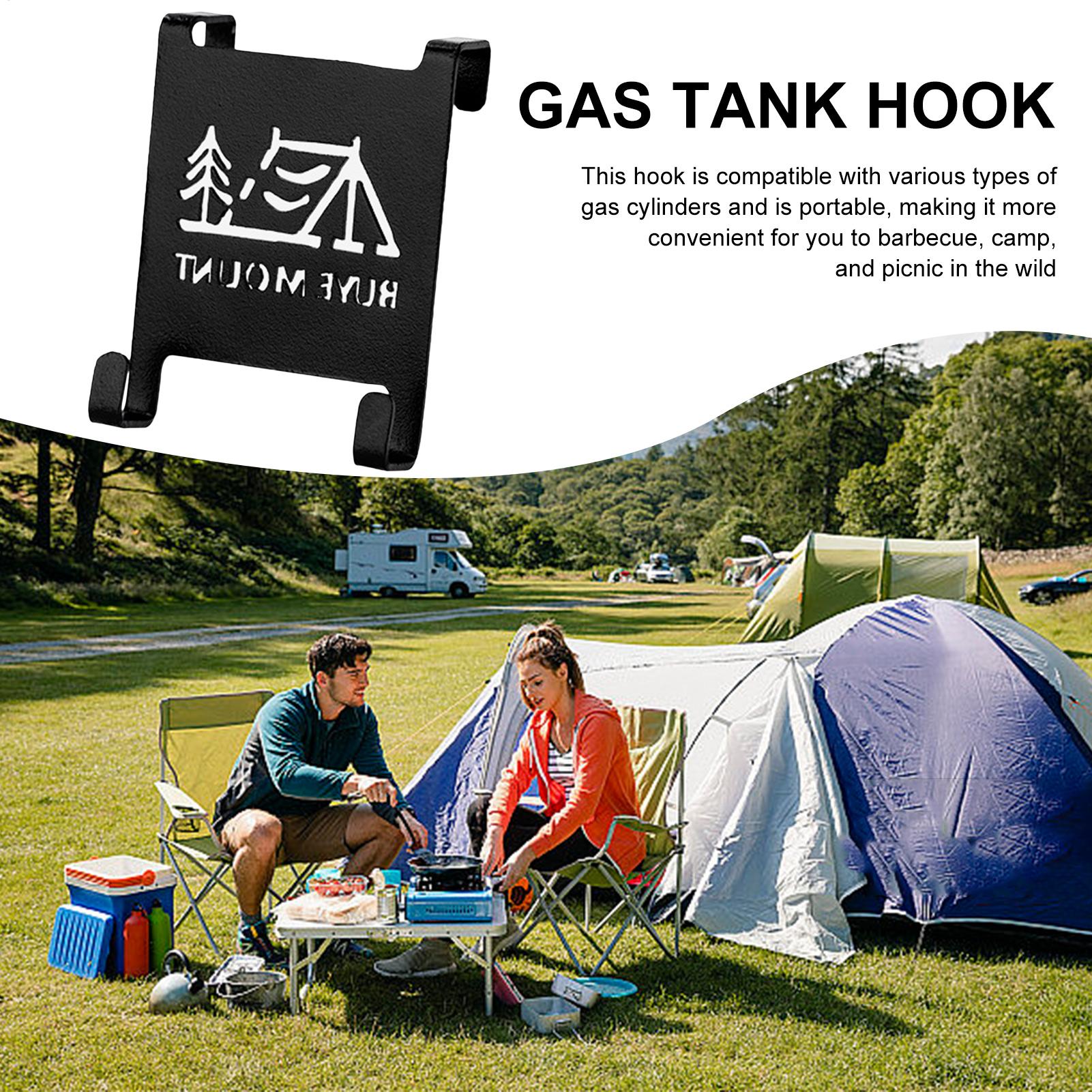 Camping Cooking Gas Canister - Portable Camping Stove Tank Hook Gas