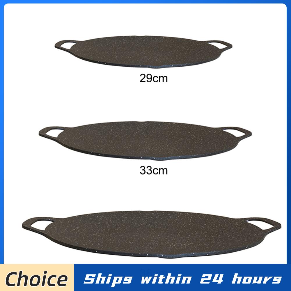 Camping Cooking Wok - Outdoor Grill Pan Korean Roastig Frying