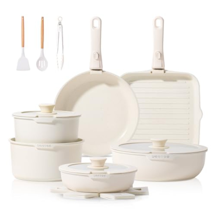 25pcs Non Stick Detachable Han - Camping Cooking Set Detachable Handle のレビューと価格