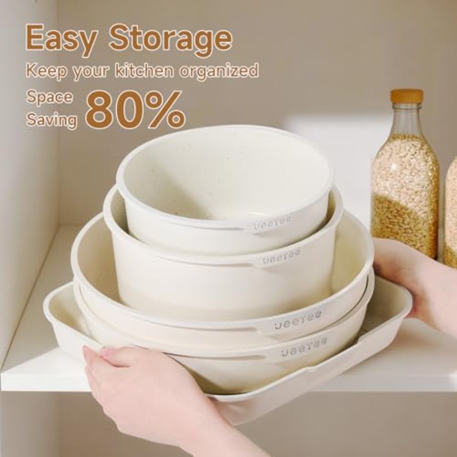 25pcs Non Stick Detachable Han - Camping Cooking Set Detachable Handle のレビューと価格