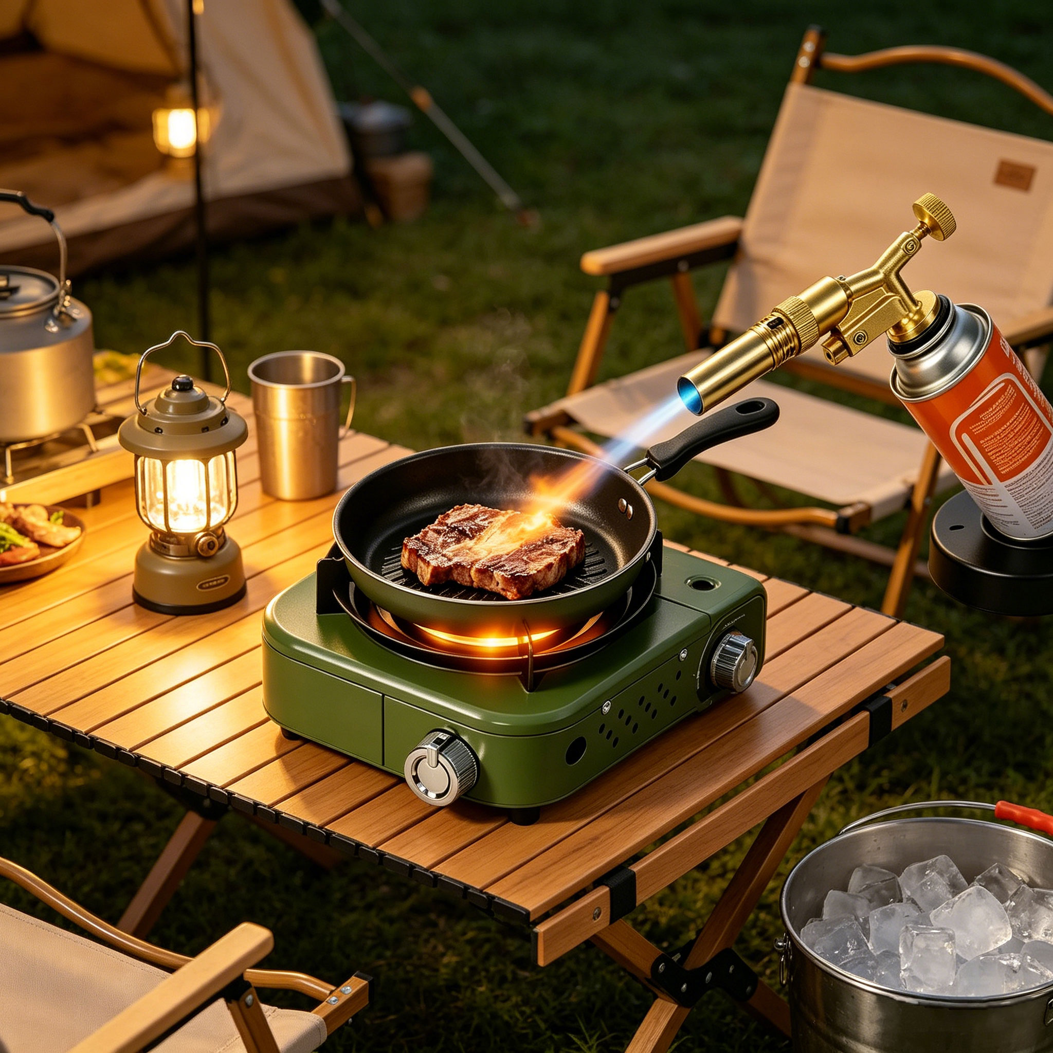 Beiyue 2026 Portable Gas Campi - Camping Cooking Windshield のレビューと価格