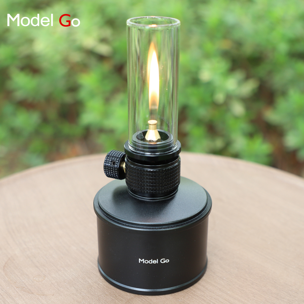 Camping Glass Gas Light Large  - Camping Cooking With Gas のレビューと価格