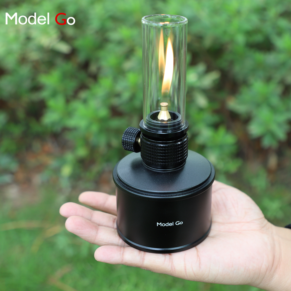 Camping Glass Gas Light Large  - Camping Cooking With Gas のレビューと価格