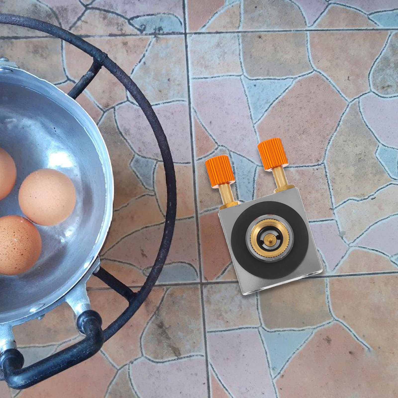 Outdoor Gas Canister Adapter T - Camping Cooking Gas Canister のレビューと価格
