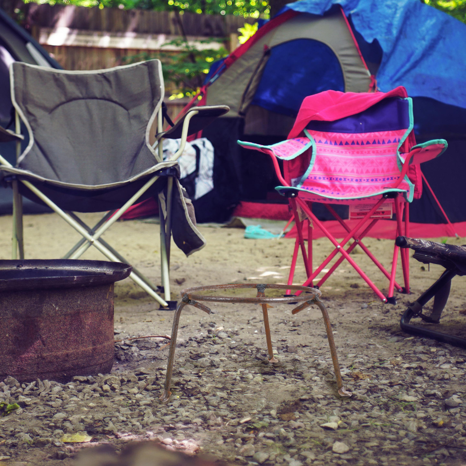 High Strength Rebar Tripod Pot - Camping Cooking Wok のレビューと価格
