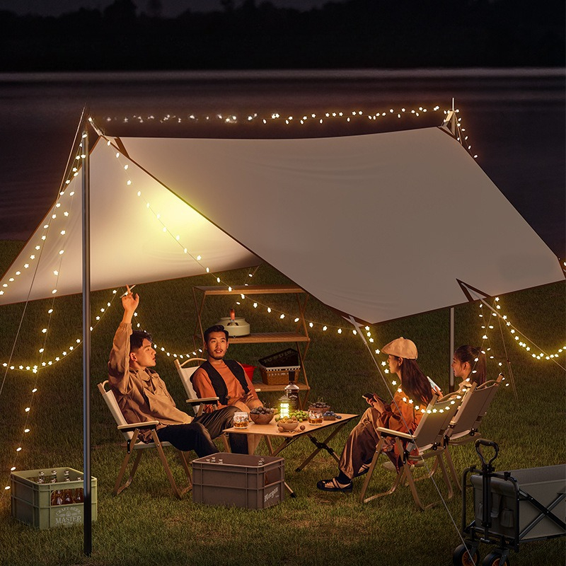 Outdoor Portable Blackout Viny - Camping Cooking Awning のレビューと価格