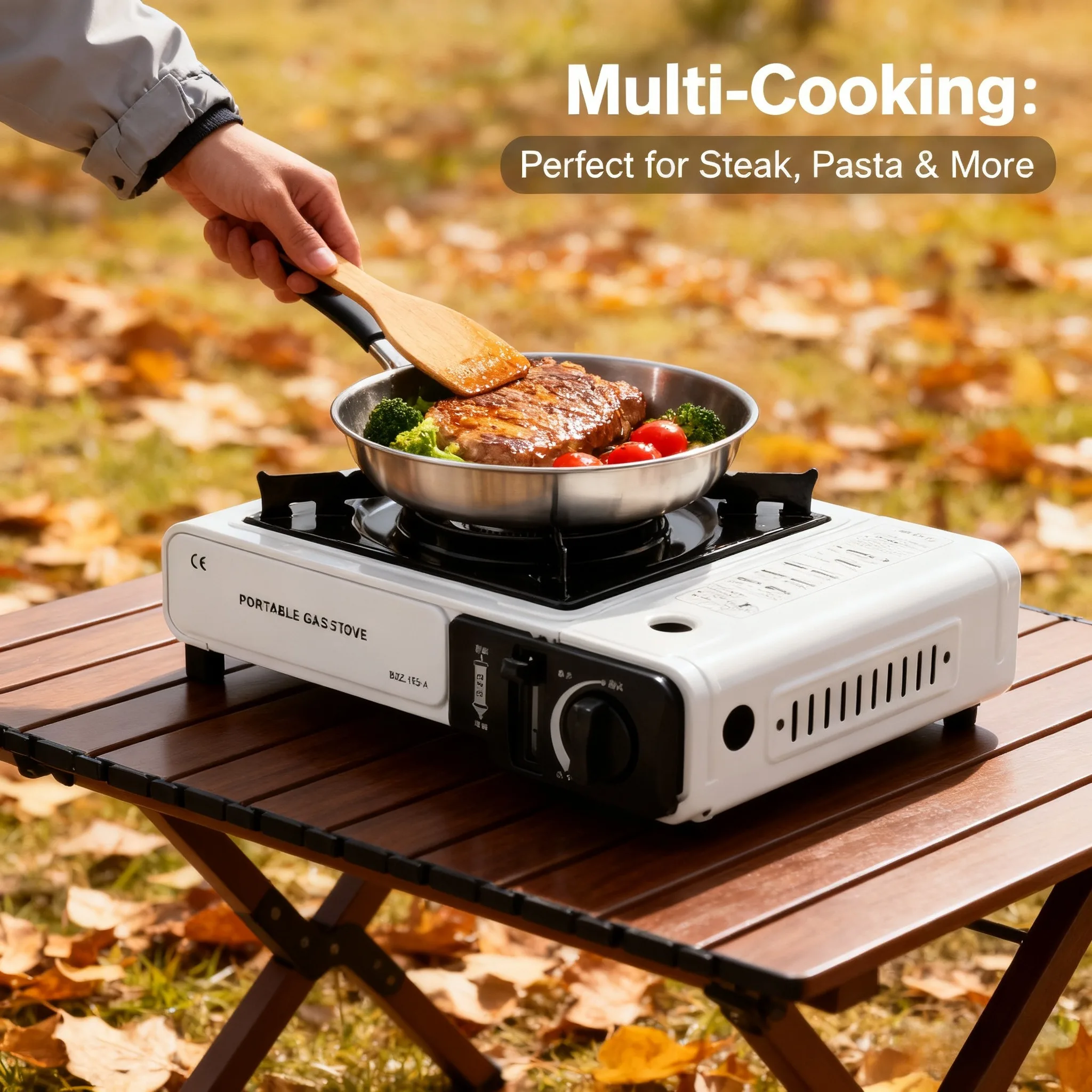 Portable outdoor gas stove, su - Camping Cooking Ring のレビューと価格