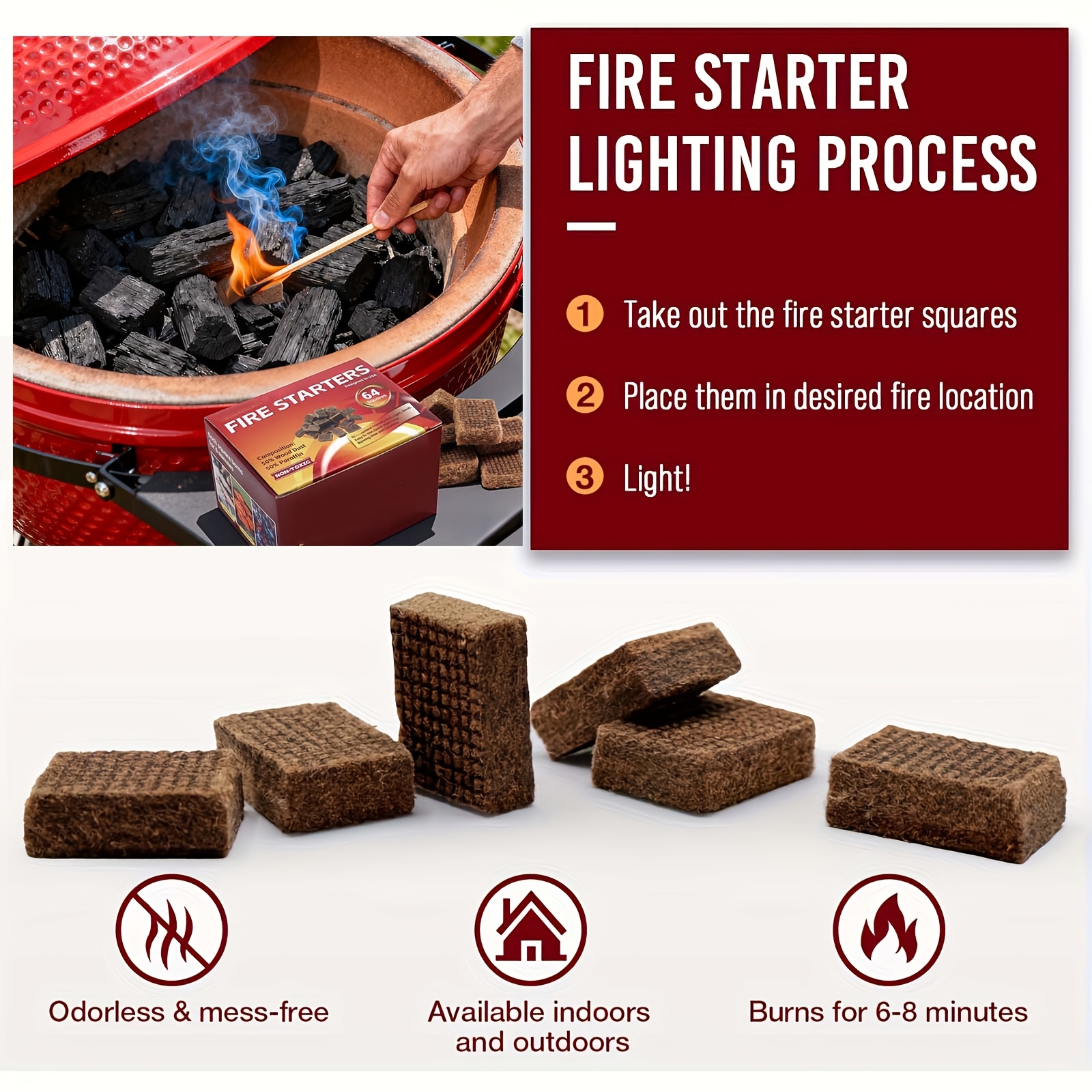 256 Pack Professional-Grade Fi - Camping Cooking Without Electricity のレビューと価格
