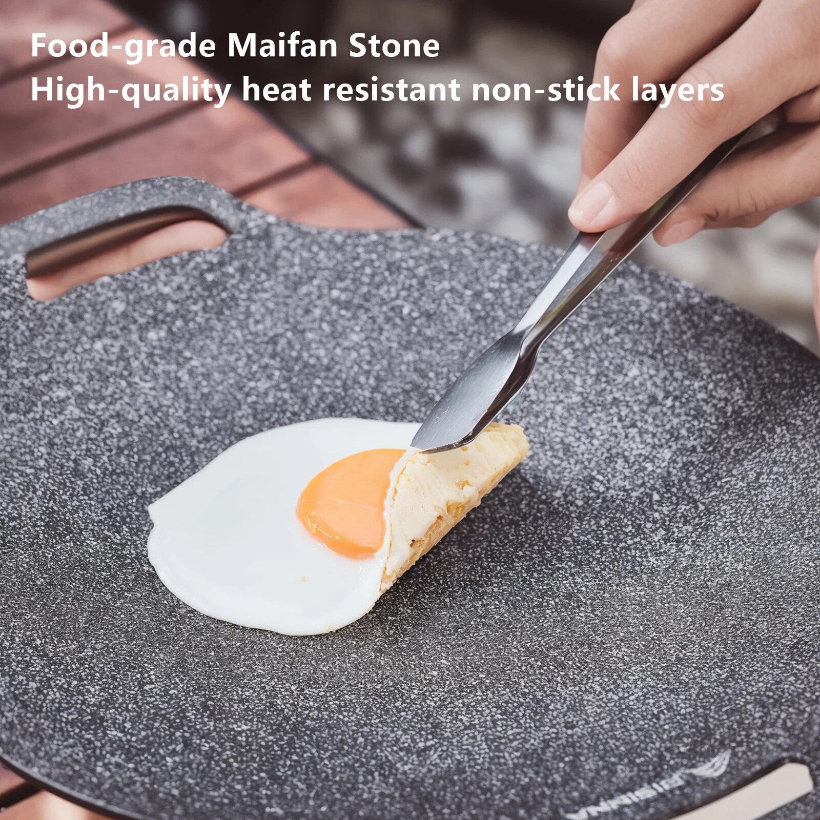 BISINNA 34CM Outdoor BBQ Grill - Camping Cooking Plate のレビューと価格