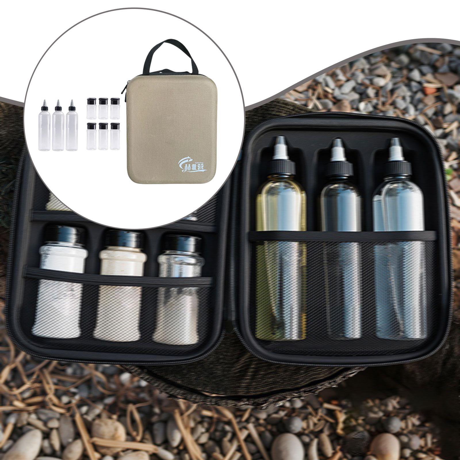 11x Camping Spice Jars Kit EVA - Camping Cooking Utensil Bag のレビューと価格