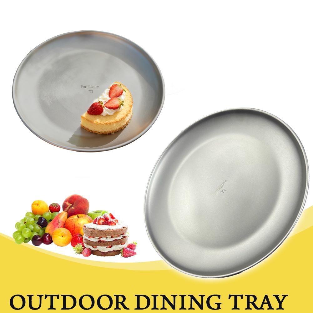 1/2Pcs Titanium Outdoor Campin - Camping Cooking Plate のレビューと価格