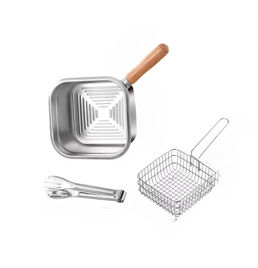 1 Set 316 Stainless Steel Squa - Camping Cooking Set Detachable Handle のレビューと価格