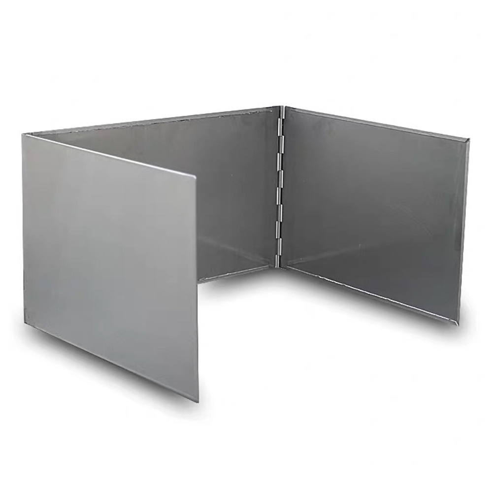 Foldable Outdoor Cooking Shiel - Camping Cooking Windshield のレビューと価格