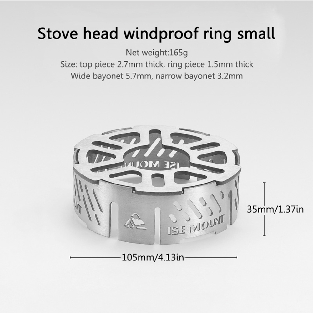 Outdoor Stove Windshield Porta - Camping Cooking Ring のレビューと価格