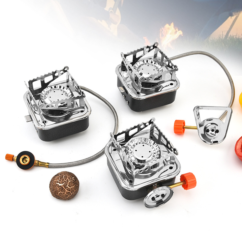 Portable Mini Gas Stove for Ca - Camping Cooking Windshield のレビューと価格