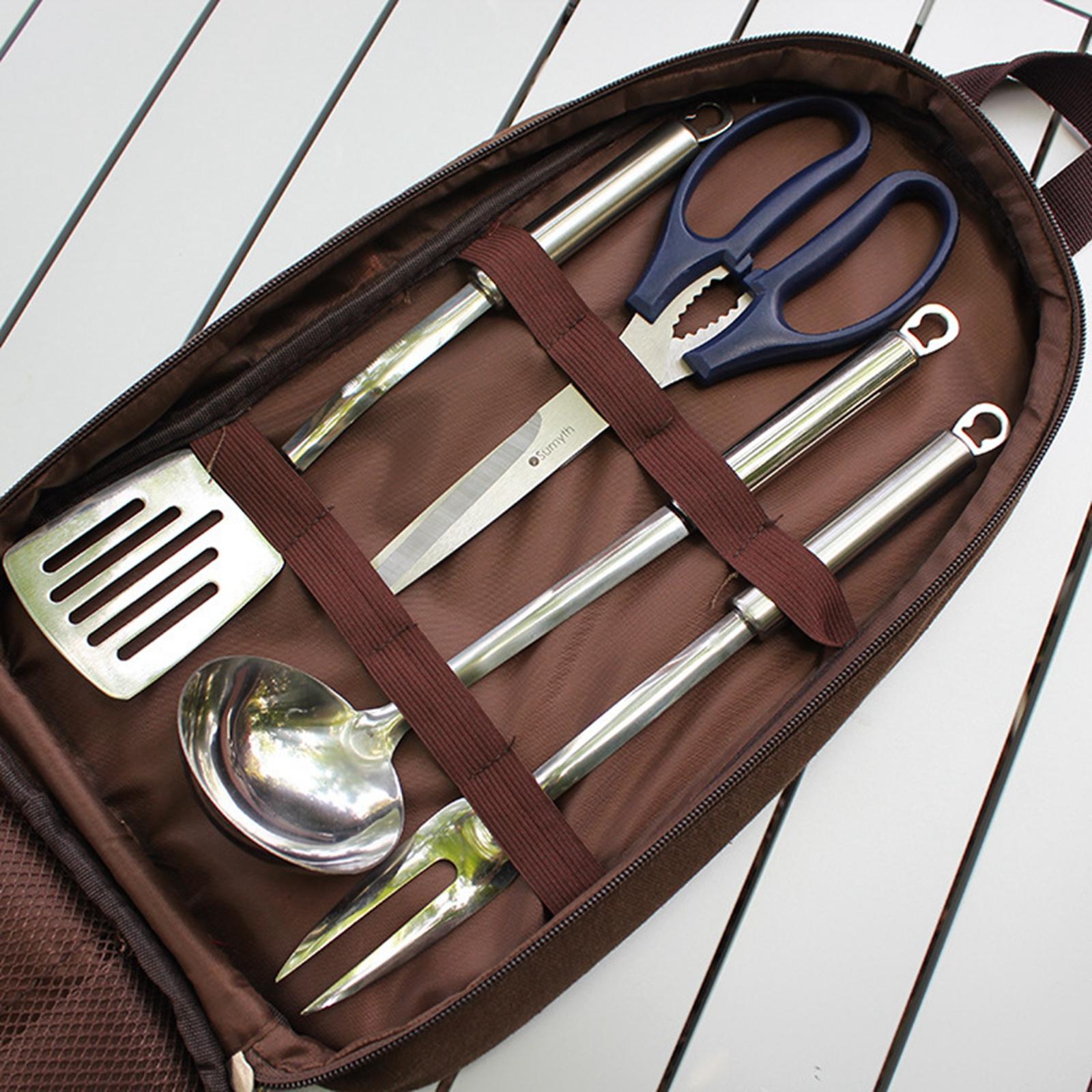 7pcs Camping Kitchen Utensil S - Camping Cooking Utensil Bag のレビューと価格