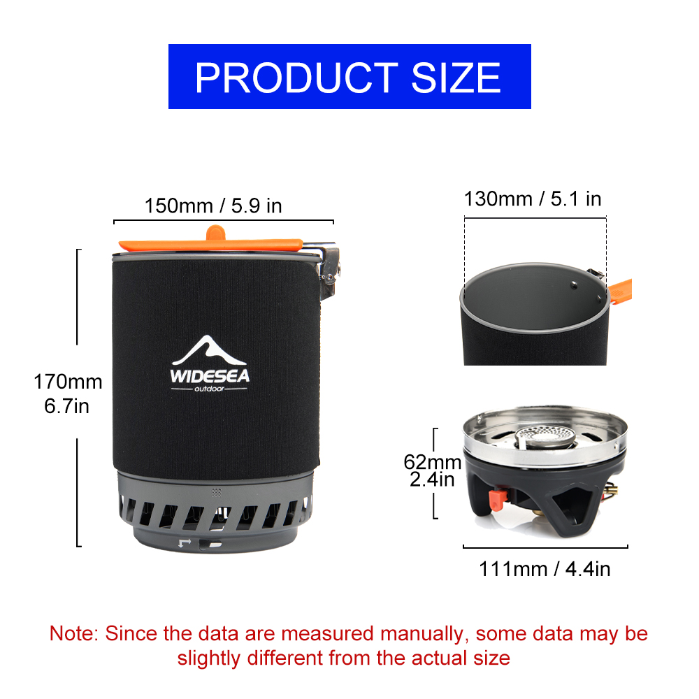 Widesea Camping Cooking System - Camping Cooking With Gas のレビューと価格