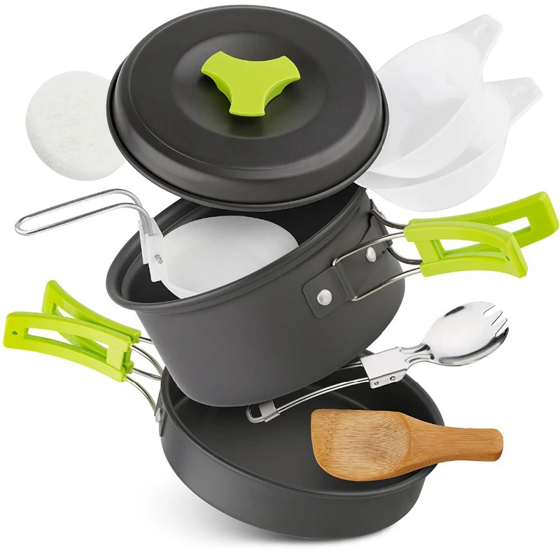 Portable Durable Camping Cookw - Camping Cooking Utensil Bag のレビューと価格