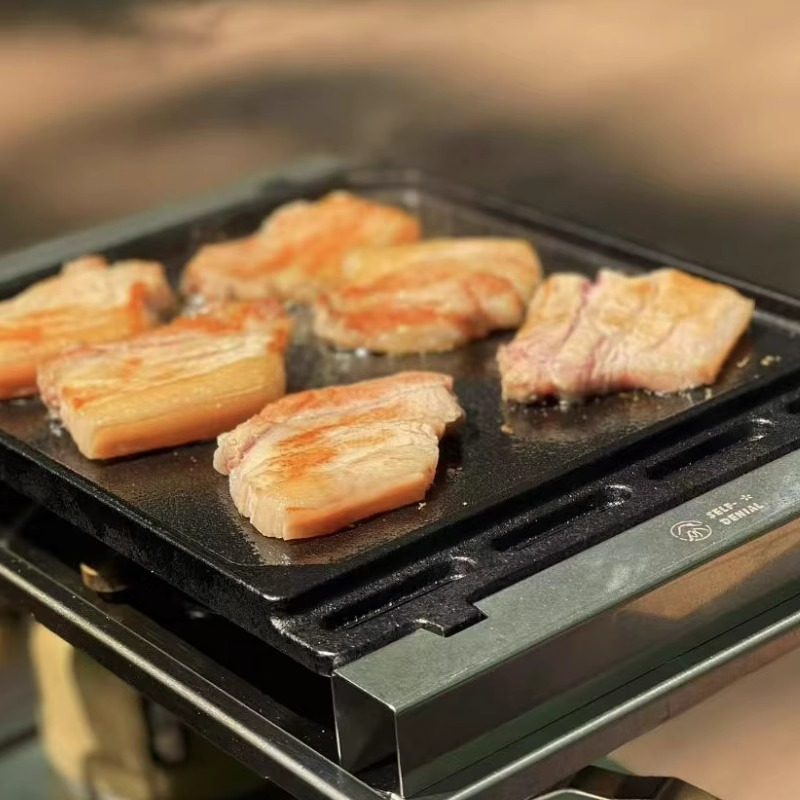 Outdoor Barbecue Grill Plate f - Camping Cooking Plate のレビューと価格