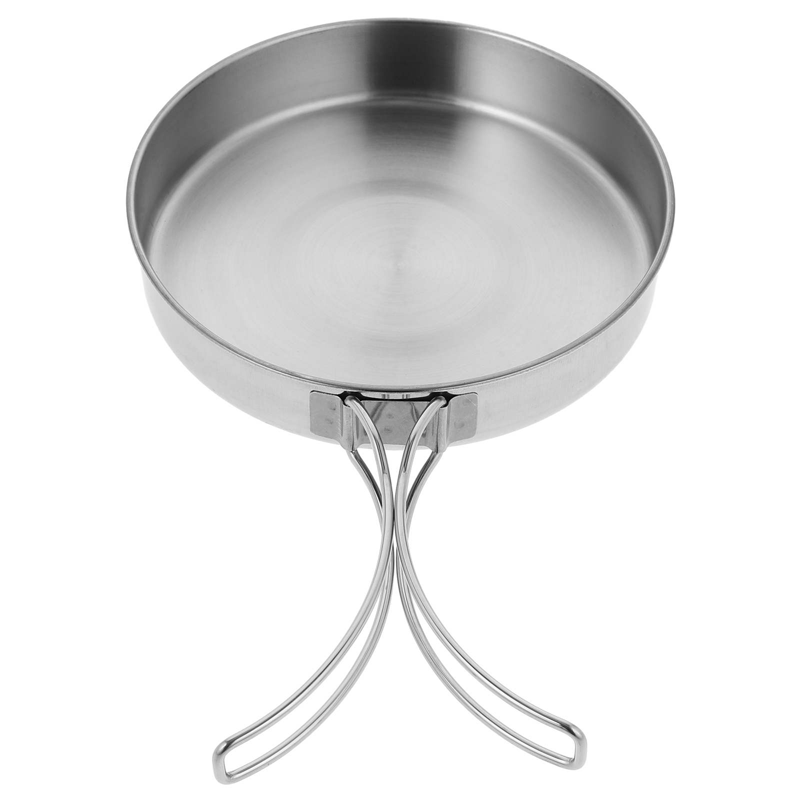Portable Frying Pan Stainless  - Camping Cooking Wok のレビューと価格