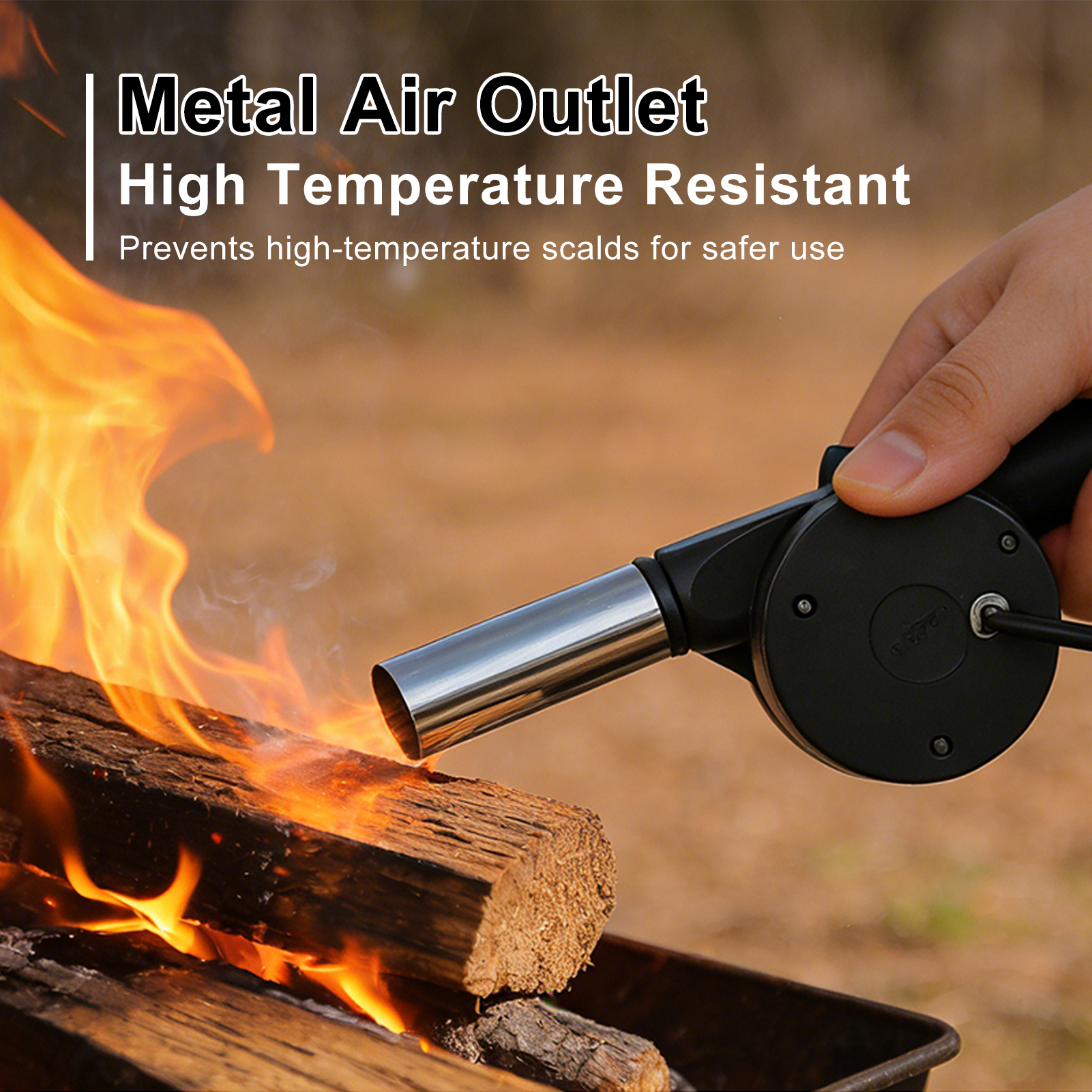 Outdoor Cooking BBQ Fan Air Bl - Camping Cooking Without Electricity のレビューと価格
