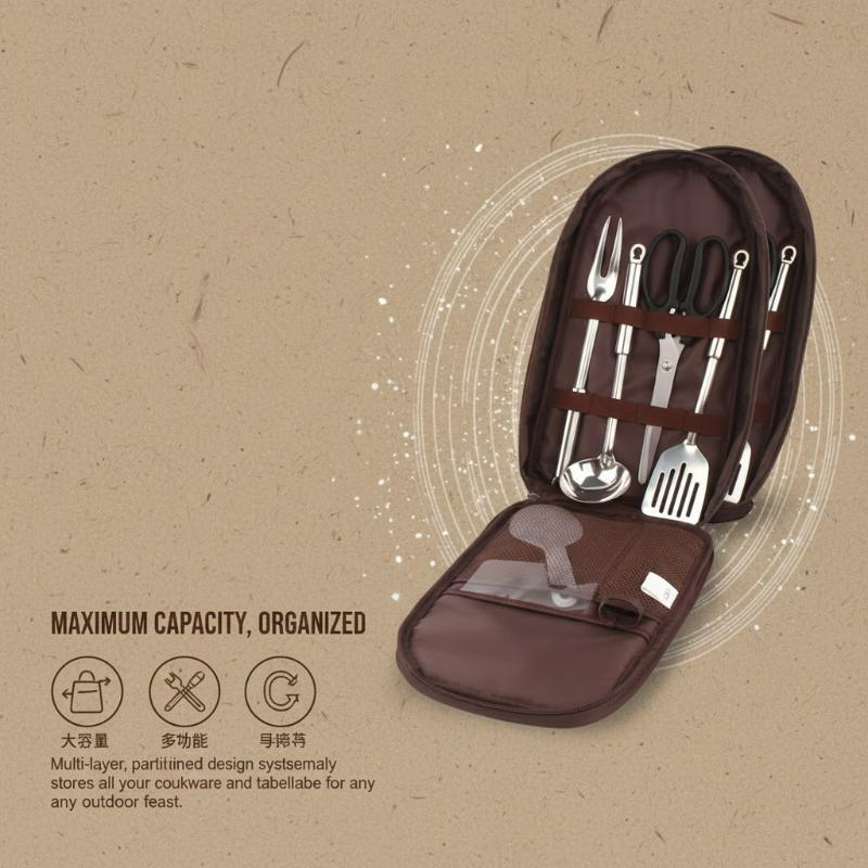 Outdoor Cooking Bag Camping St - Camping Cooking Utensil Bag のレビューと価格