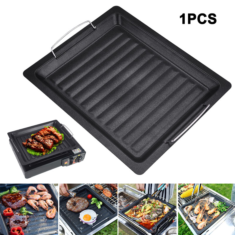 Outdoors Thick Square Grill Pa - Camping Cooking Plate のレビューと価格