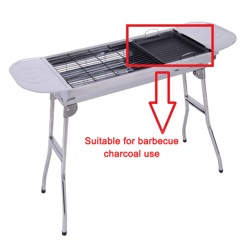 Outdoors Thick Square Grill Pa - Camping Cooking Plate のレビューと価格