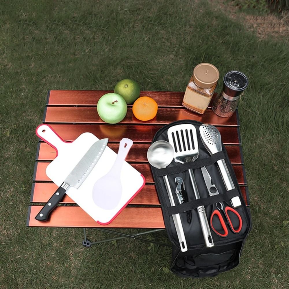 2024 Picnic Utensil Set Storag - Camping Cooking Utensil Bag のレビューと価格