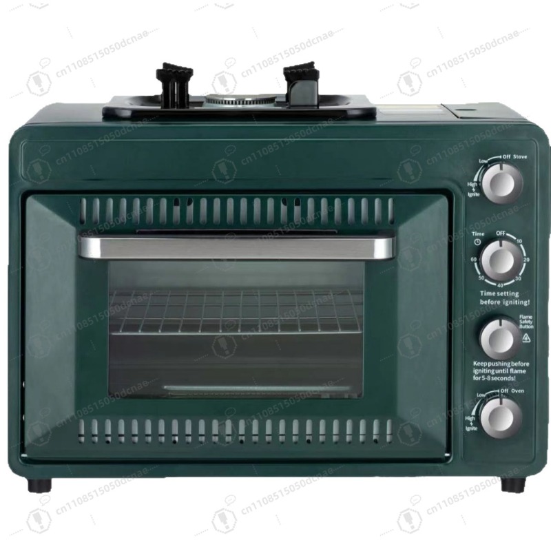 Outdoor Double-Layer Oven - Mu - Camping Cooking Gas Canister のレビューと価格