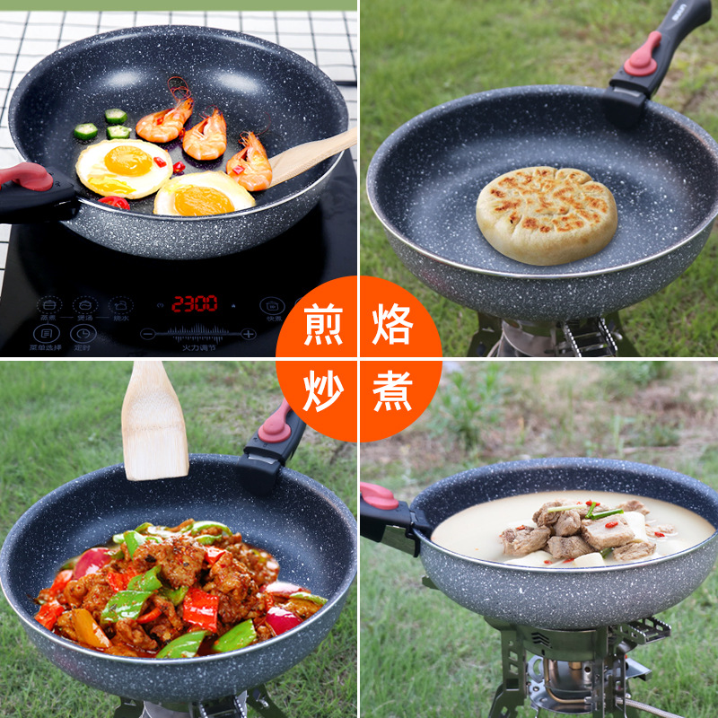 2026Outdoor Wok Portable Cooki - Camping Cooking Wok のレビューと価格