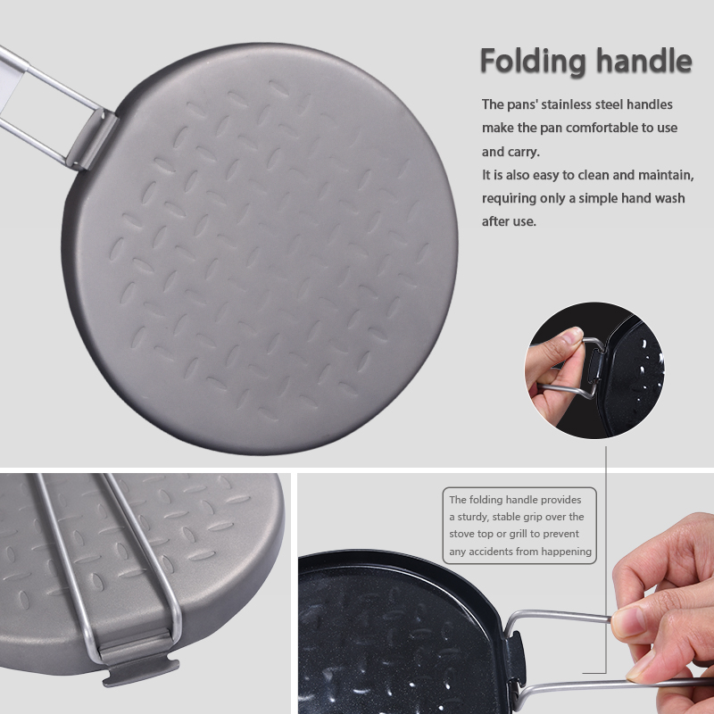Boundless Voyage Titanium Nons - Camping Cooking Wok のレビューと価格