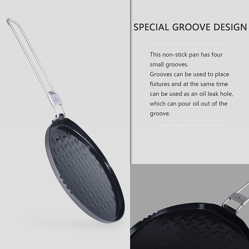 Boundless Voyage Titanium Nons - Camping Cooking Wok のレビューと価格