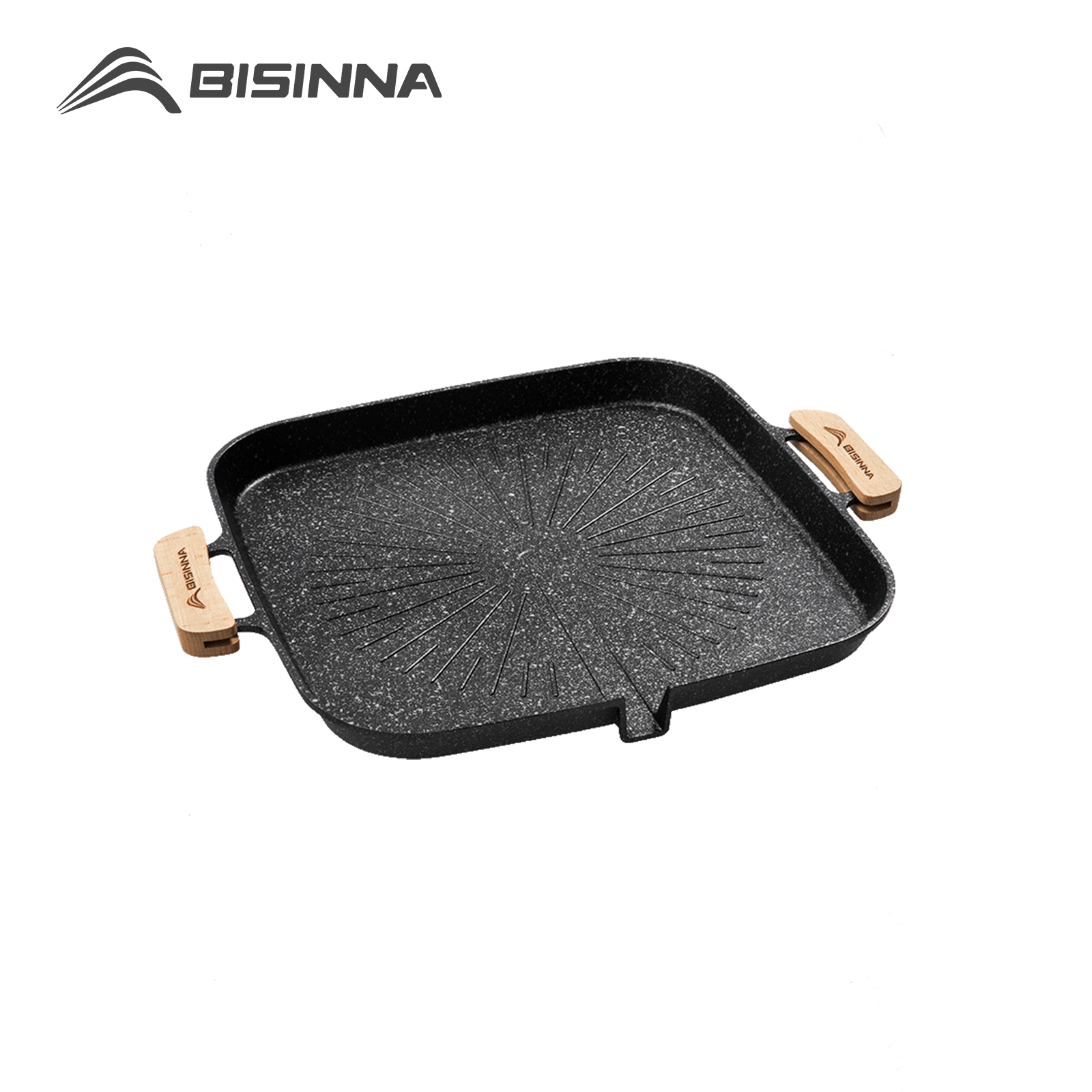BISINNA Square BBQ Grill Pan N - Camping Cooking Plate のレビューと価格