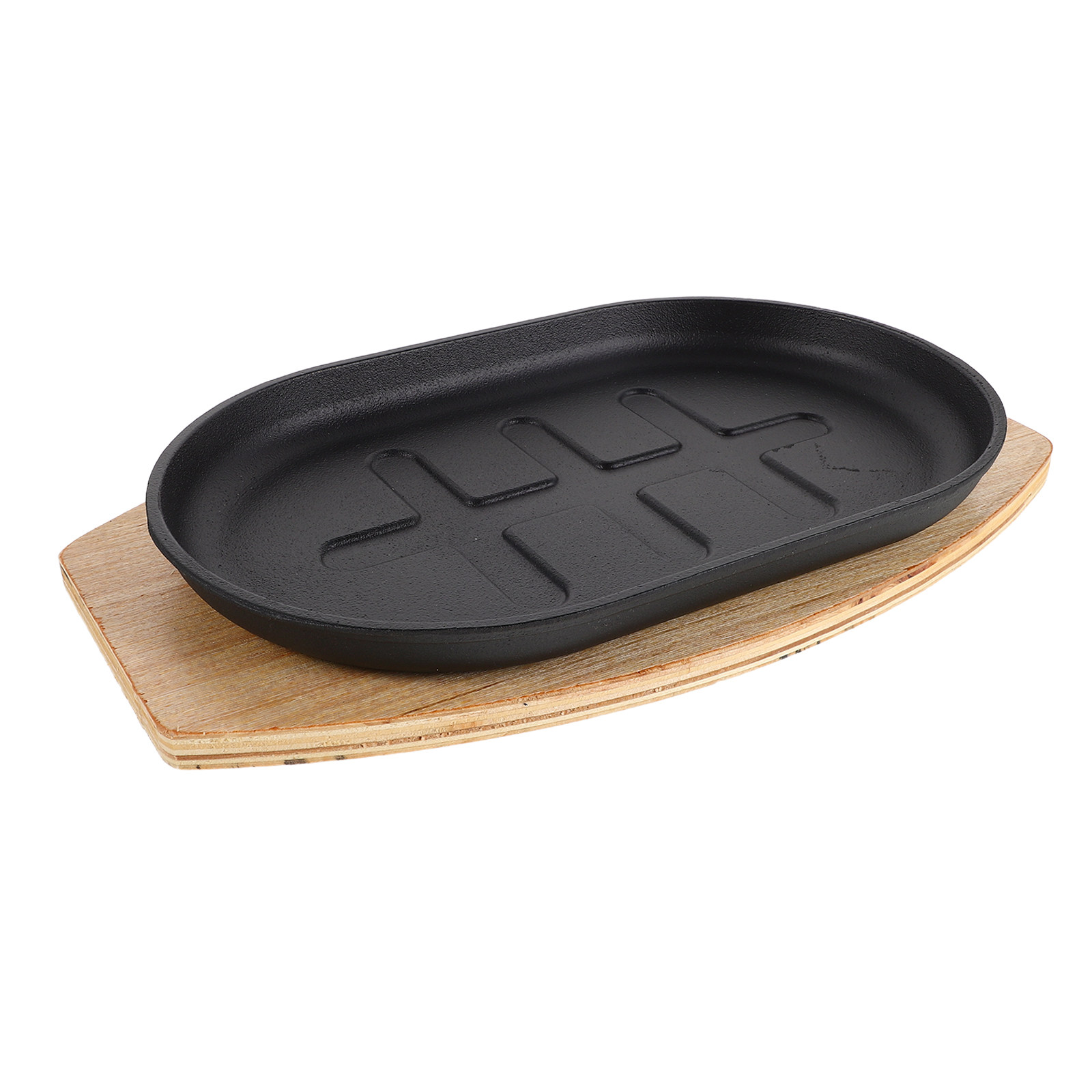 Cast Iron Sizzling Plate Pre-S - Camping Cooking Plate のレビューと価格