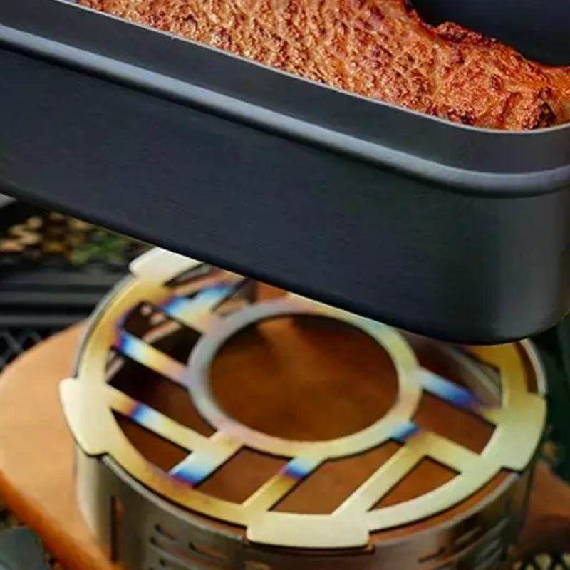 Outdoor Stove Windshield Porta - Camping Cooking Ring のレビューと価格