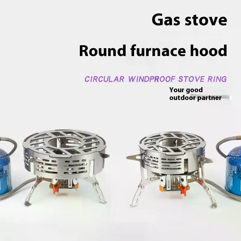 Outdoor Stove Windshield Porta - Camping Cooking Ring のレビューと価格