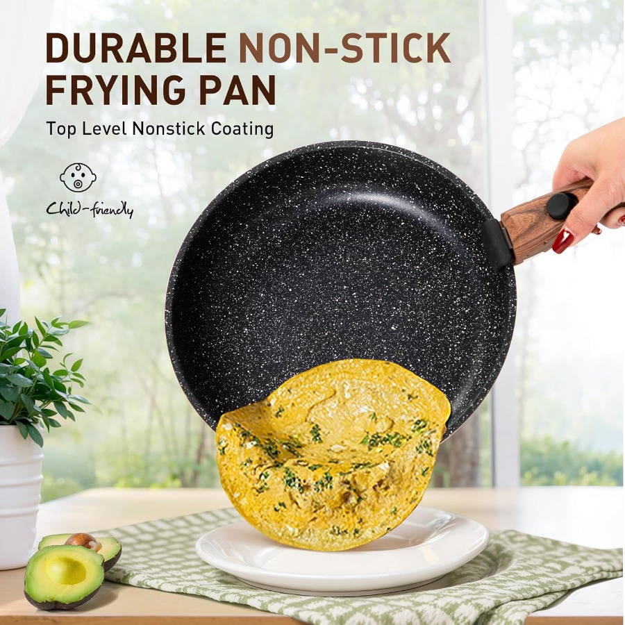 10 Pcs Non-Stick Kitchen Cookw - Camping Cooking Set Detachable Handle のレビューと価格