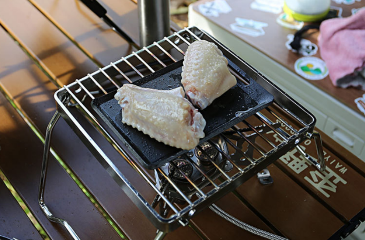 Small Camping Frying Pan Mini  - Camping Cooking Wok のレビューと価格