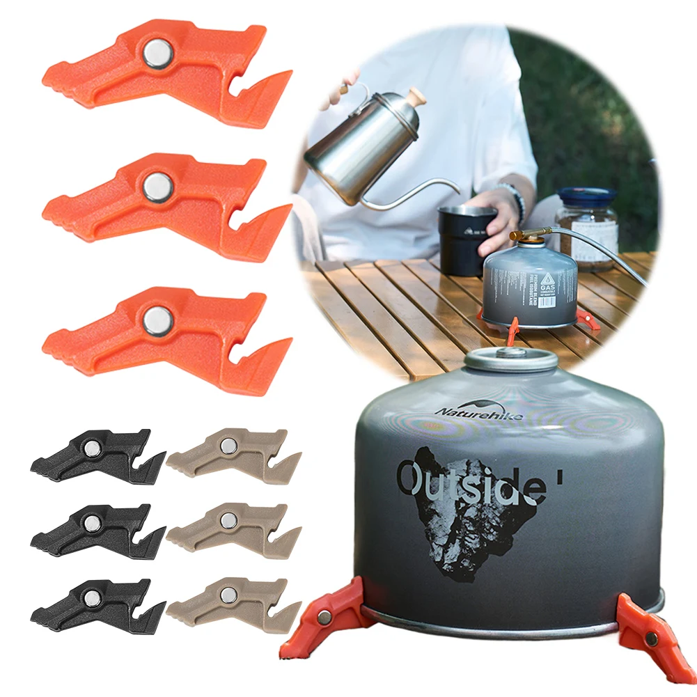 Magnetic Tripod Gas Tank Brack - Camping Cooking Gas Canister のレビューと価格