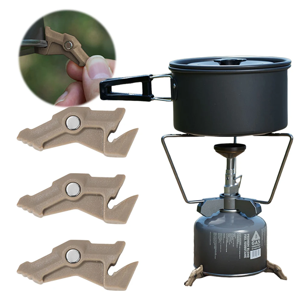 Magnetic Tripod Gas Tank Brack - Camping Cooking Gas Canister のレビューと価格