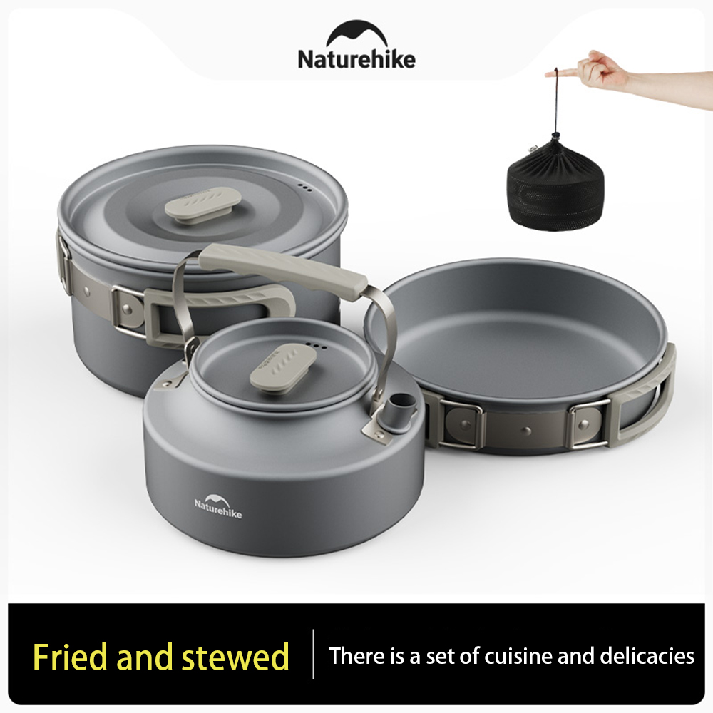 Naturehike Outdoor Pot Set,Cam - Camping Cooking Wok のレビューと価格