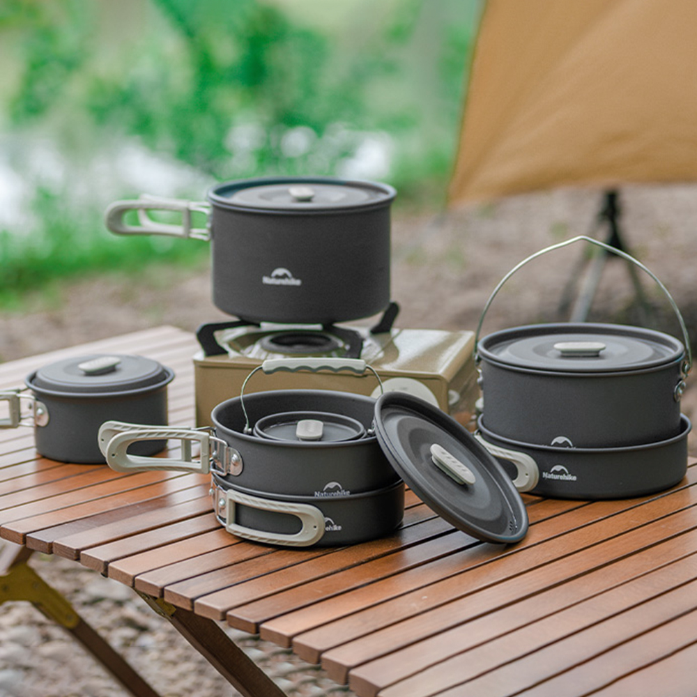 Naturehike Outdoor Pot Set,Cam - Camping Cooking Wok のレビューと価格