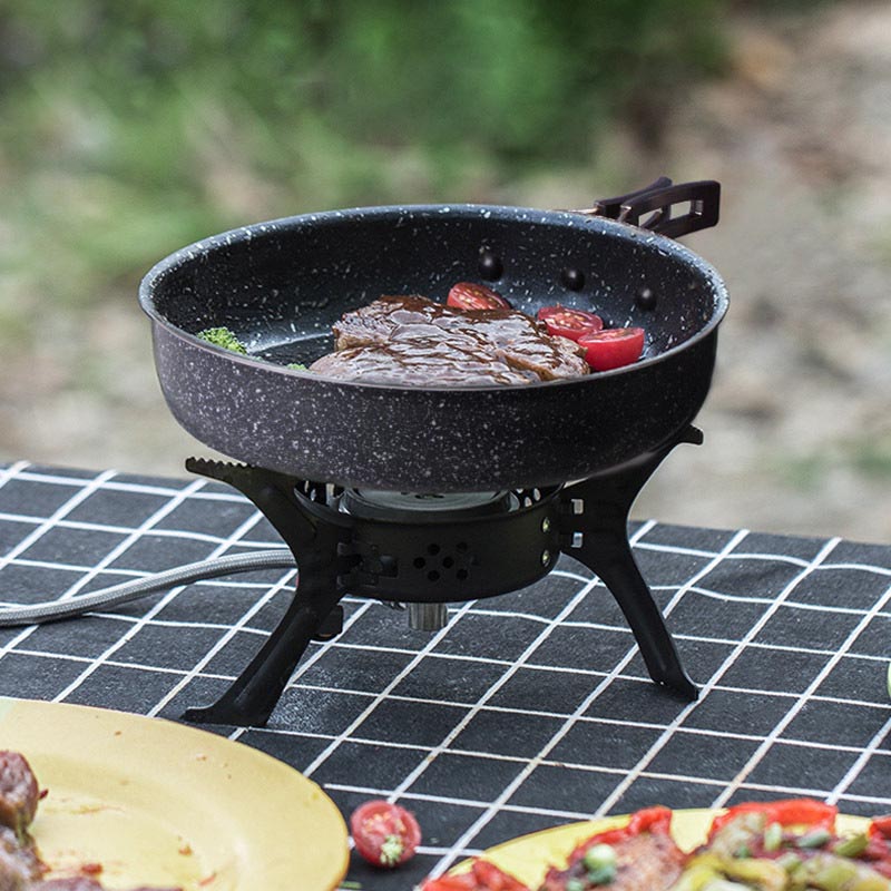 Camping Folding Non-Stick Fryi - Camping Cooking Wok のレビューと価格
