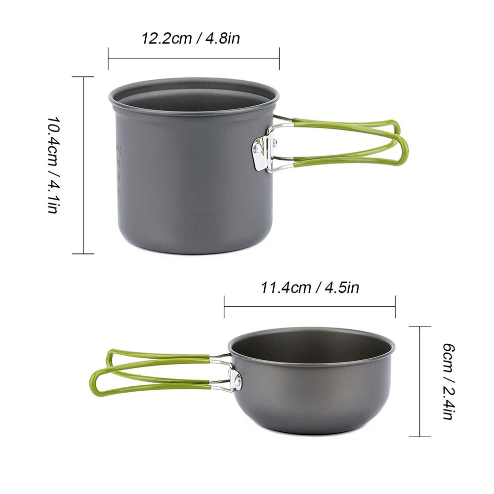 Camping Cookware Kit with Stov - Camping Cooking Utensil Bag のレビューと価格